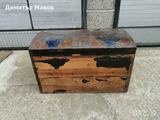 Старинен сандък, 2бр, снимка 5 - Антикварни и старинни предмети - 36001896