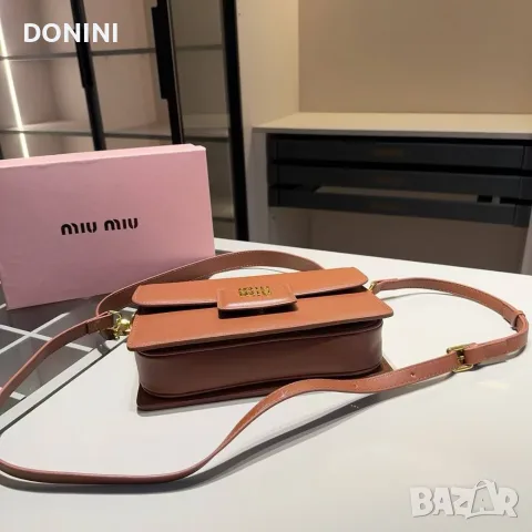 Miu Miu Belair Дамска чанта, кожа, снимка 5 - Чанти - 55930900