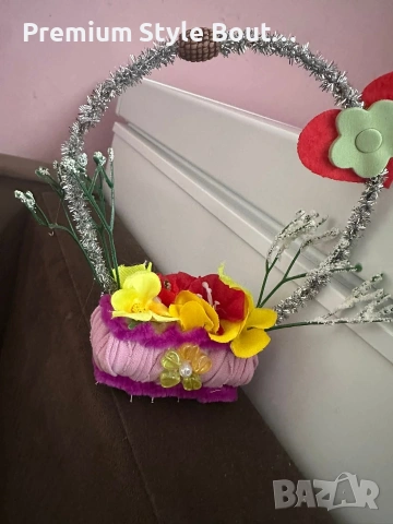 кошници с цветя, снимка 10 - Декорация за дома - 53645147