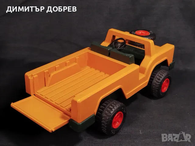 СТАРА РЕТРО ПЛАСТМАСОВА ИГРАЧКА SAFARI JEEP FISHER-PRICE USA, снимка 4 - Колекции - 47680810