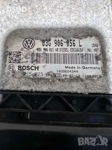 Компютър двигател / ECU 03G906056L 0281015023 EDC16U34 за VW Passat 1.9 TDI 105 к.с., снимка 2 - Части - 49380264