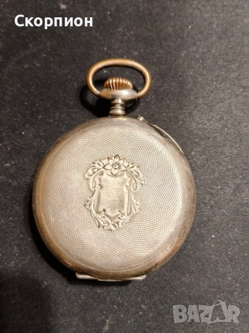 Швейцарски СРЕБЪРЕН джобен часовник - WALDO - 1901г.  - 10 РУБИНА - ПРОМОЦИЯ, снимка 10 - Джобни - 46785195