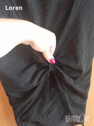 Подарявам!Интересна тениска с полугол гръб тюлена, снимка 6 - Тениски - 51097738