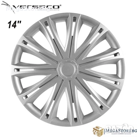 Тасове за джанти 14, 15, 16, 17'' Versaco Spark Silver, снимка 4 - Аксесоари и консумативи - 51960082