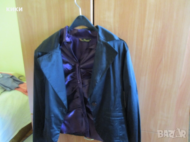 Сако/Дамска блуза сатен, снимка 17 - Блузи с дълъг ръкав и пуловери - 41986838