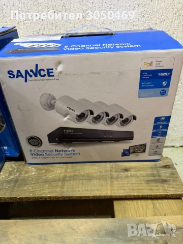  4 Камери със DVR WiFi , снимка 3 - Комплекти за видеонаблюдение - 53519469