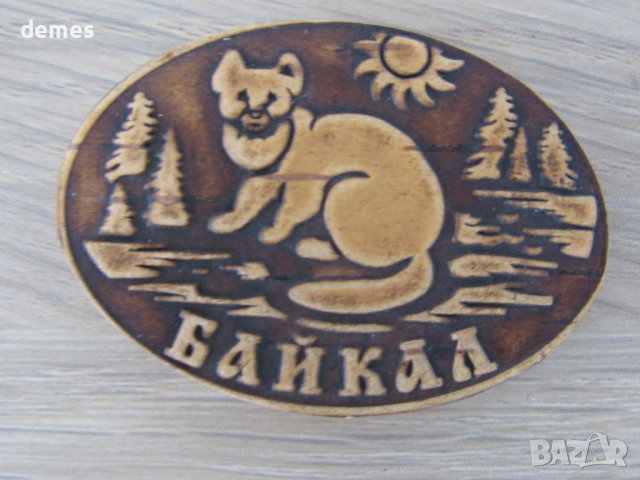 Автентичен магнит от езерото Байкал, Русия-серия-18, снимка 1 - Колекции - 21369203