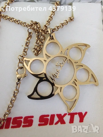 Miss Sixty колие, снимка 3 - Колиета, медальони, синджири - 53214179