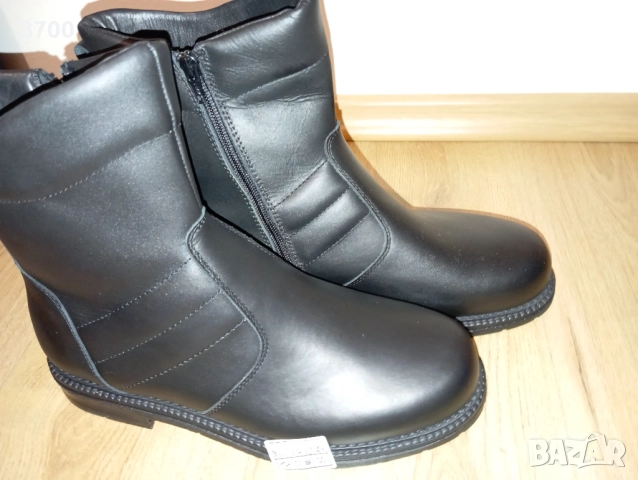 Нови зимни боти - естествена кожа /43, снимка 5 - Мъжки боти - 52775746