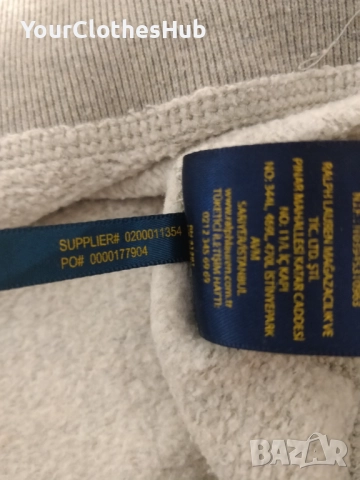 Polo Ralph Lauren XS size Дамски ватиран суитшърт, снимка 4 - Суичъри - 52948148