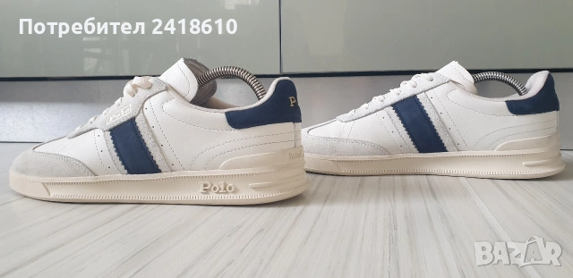 POLO Ralph Lauren Leather Sneakers Size 40 - 25.5см НОВО! ОРИГИНАЛ! ЕСТЕСТВЕНА Кожа!, снимка 5 - Кецове - 53468928