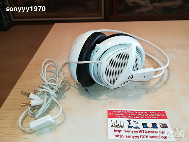 SteelSeries-headphones-внос france 2903222046, снимка 2 - Слушалки за компютър - 36274851