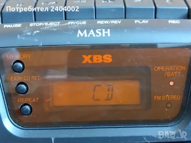 Стерео CD система Panasonic RX-DS15, снимка 8 - Радиокасетофони, транзистори - 55776224