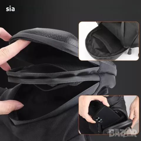 Мото Чанта, Чантичка за бедро, Раница за крак, снимка 5 - Екипировка - 31927573