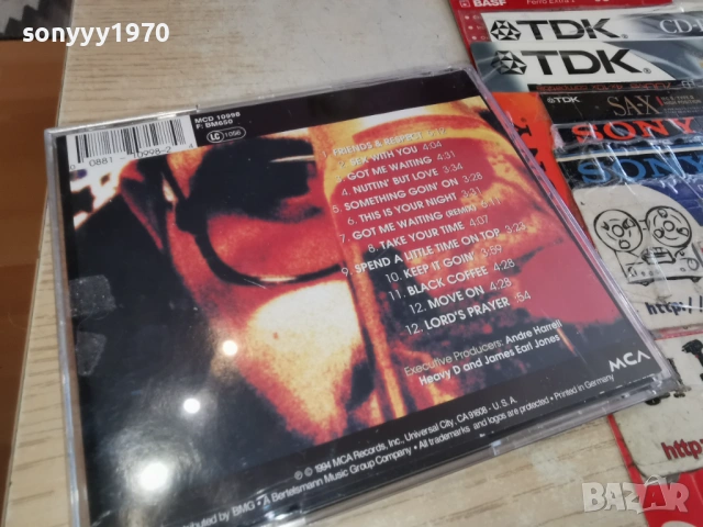 HEAVY D & THE BOYZ CD 2702261648, снимка 10 - CD дискове - 53647993