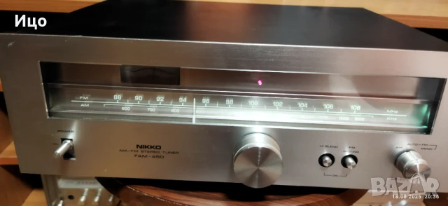 Nikko AM/FM stereo tuner, снимка 4 - Ресийвъри, усилватели, смесителни пултове - 51409577