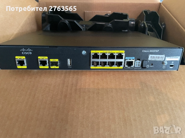 Продавам Cisco 892 FSP