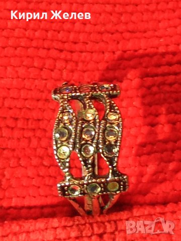 НЕЖЕН ФИН СКЪПОЦЕНЕН СРЕБЪРЕН МОДЕН АРТ ПРЪСТЕН СРЕБРО 925 с ФАСЕТИРАНИ ЦИРКОНИ 27336, снимка 4 - Пръстени - 36797894