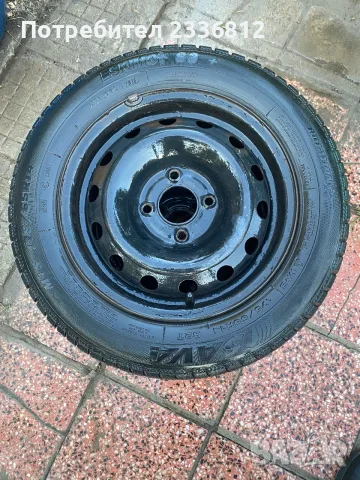 Метални джанти с гуми Пежо 206/ Peugeot 206- 4х108, PSA # 2140707 175/65/14, снимка 3 - Гуми и джанти - 56168557