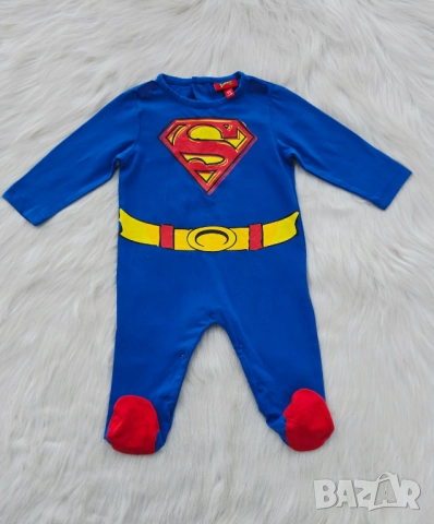 Бебешки ромпър Супермен 6-9 месеца