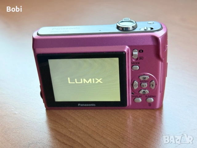 Panasonic Lumix DMC-LS80 PINK, снимка 14 - Фотоапарати - 53856239