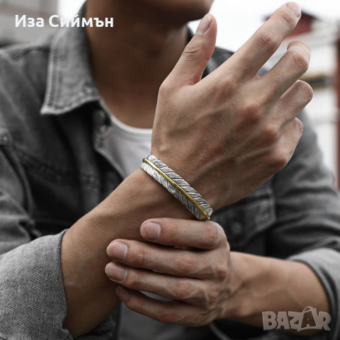 Гривна перо, снимка 4 - Гривни - 36359744