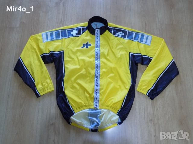 вело джърси assos елек тениска горнище яке ветровка екип шосейно колоездене оригинален спорт XL