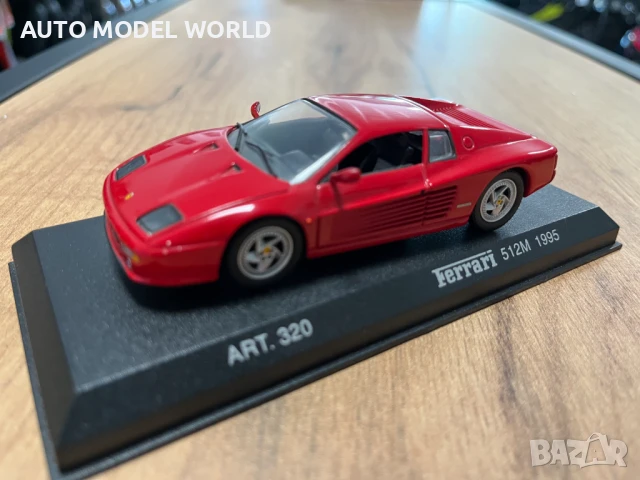 Метална колекционерска количкa REVELL FERARRI мащаб 1:43 ITALY, снимка 6 - Колекции - 50868123