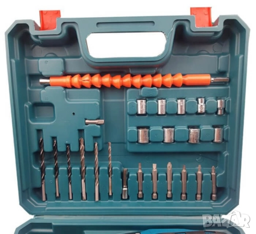 Акумулаторен Винтоверт с две батерии - Комплект, снимка 2 - Друга електроника - 52125751