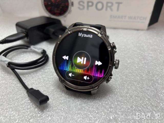 Смарт Часовник Smartwatch Sport 55 мм., снимка 12 - Смарт часовници - 52629711