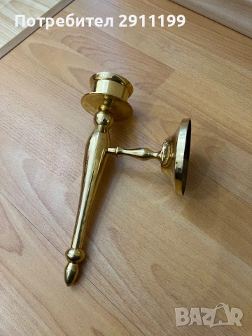 Свещник / аплик за стена, снимка 7 - Други - 53837383