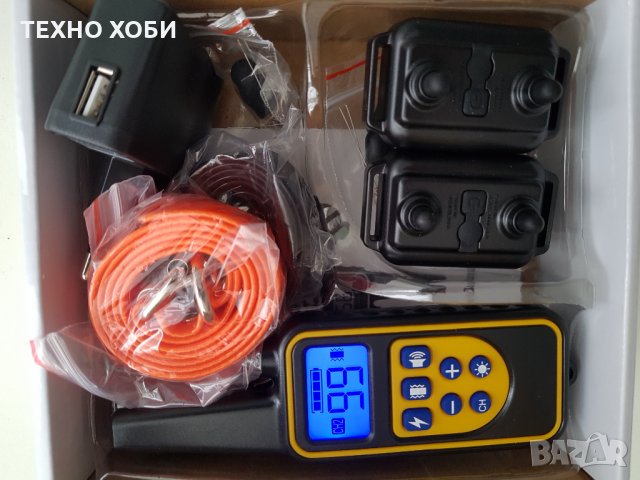 ЕЛЕКТРОНЕН НАШИЙНИК ЗА КУЧЕ,ТЕЛЕТАКТ,КАИШКА С ТОК ЗА ОБУЧЕНИЕ И ДРЕСУРА, ДО 800 М.ОБХВАТ , снимка 14 - За кучета - 32434938