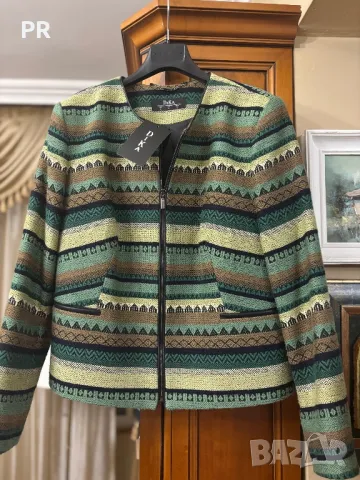 Атрактивно сако с цип Дика, ново, с етикет , снимка 2 - Сака - 48338124