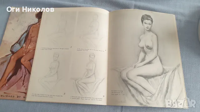 Два броя помагала за художници от средата на миналия век, снимка 6 - Други - 50343041