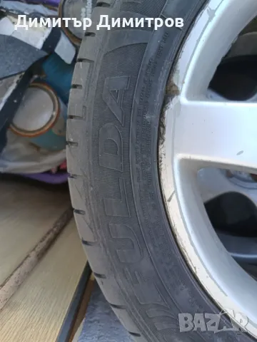 AL джанти 16" за Пежо, летни гуми 215/45/17 с ДОТ 20 и 211, снимка 13 - Гуми и джанти - 45320855