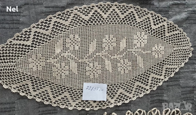 Дантелени покривки на 1 кука 6-10€, снимка 4 - Декорация за дома - 47557259