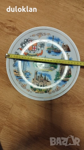 Красива чиния от Барселона-Испания., снимка 2 - Други ценни предмети - 53279756