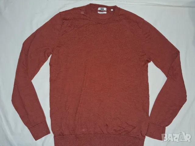 2 броя - POLO Ralph Lauren (L) и WE Fashion (XL) мъжки пуловер  мерино 100% Merino Wool , снимка 6 - Пуловери - 48231110