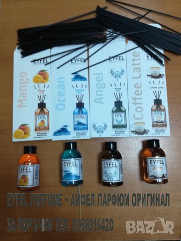 АРОМАТИЗАТОРИ ЗА СТАЯ EYFEL COSMETIC® ORIGINAL 12О ml. ЦЕНА: 9,ОО лв. АЙФЕЛ КОЗМЕТИК® ОРИГИНАЛ , снимка 4 - Унисекс парфюми - 35869424
