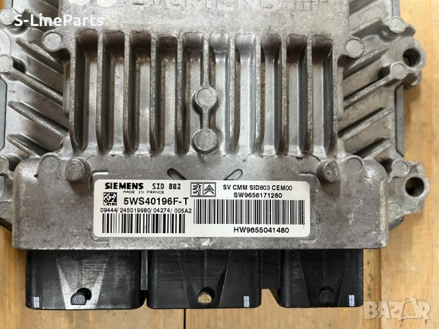 Компютър двигател ECU SIEMENS SID 803 Peugeot 307 407 Пежо 307 407 2.0HDI 2.0ХДИ 136к.с pejo #33, снимка 2 - Части - 41715418