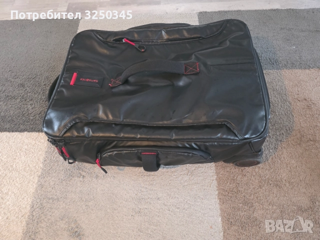 Куфар с колела Samsonite 55x38см., снимка 9 - Куфари - 52488573