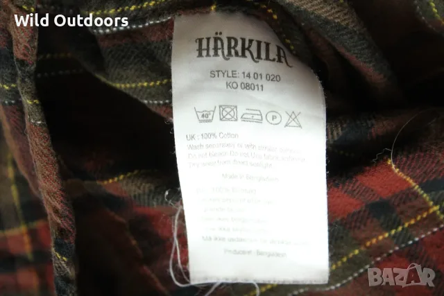 HARKILA Pajala shirt - ловна риза, размер XXL, снимка 4 - Екипировка - 56086963