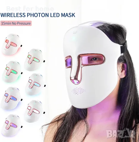 LED светлинна терапевтична маска CarPerif, снимка 3 - Други - 47815977