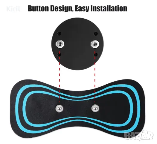 Преносим мини електрически масажор за шия и врат и други стимулатор за цервикален масаж Облекчаване , снимка 11 - Масажори - 49447672