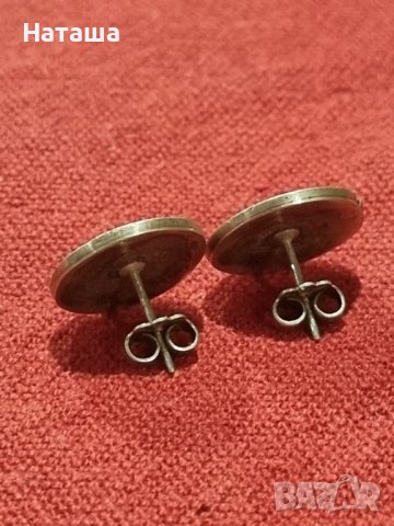 Автентични vintage сребърни обеци 4,36 гр, снимка 4 - Обеци - 41937193