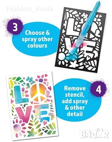 Нов комплект за изкуства и занаят/Създаване на картини с блясък/Деца 7+, снимка 5 - Други - 41453978