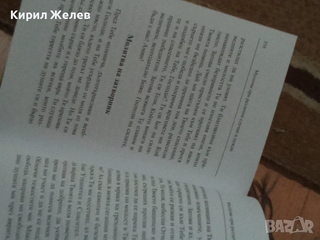Православен молитвеник 54096, снимка 12 - Антикварни и старинни предмети - 53749962