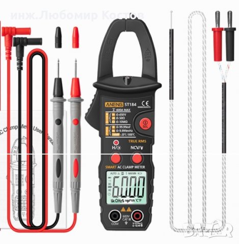 Мултиметър Цифрови клещи, снимка 2 - Други - 35997406