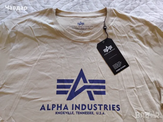 ALPHA INDUSTRIES - тениски, блуза, размер XL/XXL, снимка 7 - Тениски - 55843415