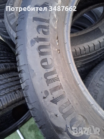235 55 18 Континентал еко контакт 6 4бр летни дот 2021г , снимка 9 - Гуми и джанти - 53863174